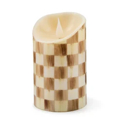 Mocha Check Flameless 5