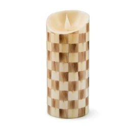 Mocha Check Flameless 7