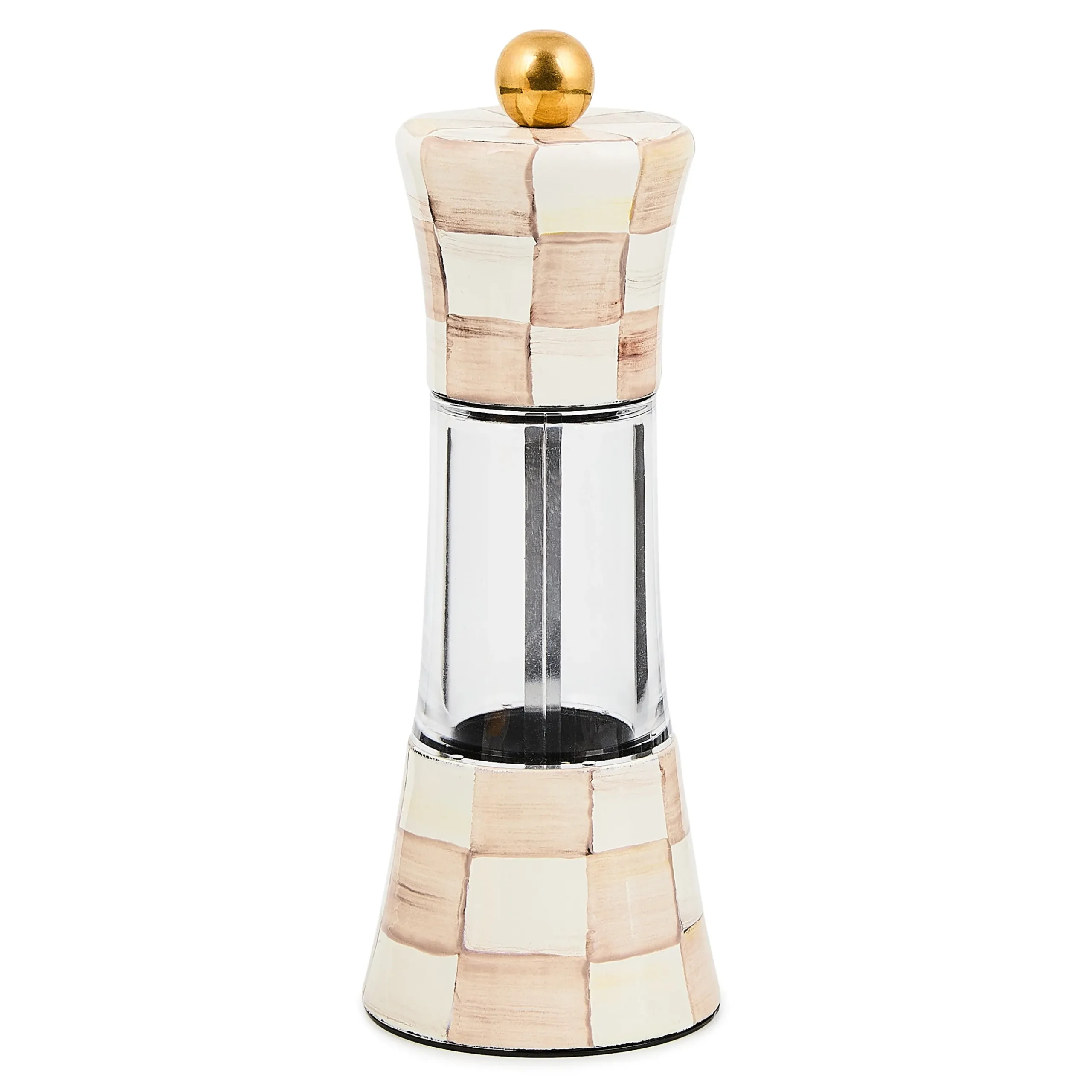 Mocha Check Grinder