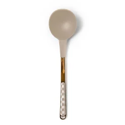 Mocha Check Ladle