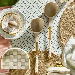 Mocha Check Ladle
