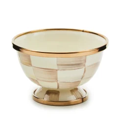Mocha Check Little Sugar Bowl
