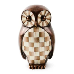 Mocha Check Owl