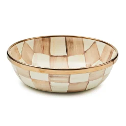 Mocha Check Relish Dish