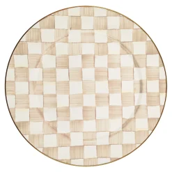Mocha Check Serving Platter