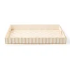 Mocha Check Serving Tray
