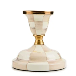 Mocha Check Short Candlestick