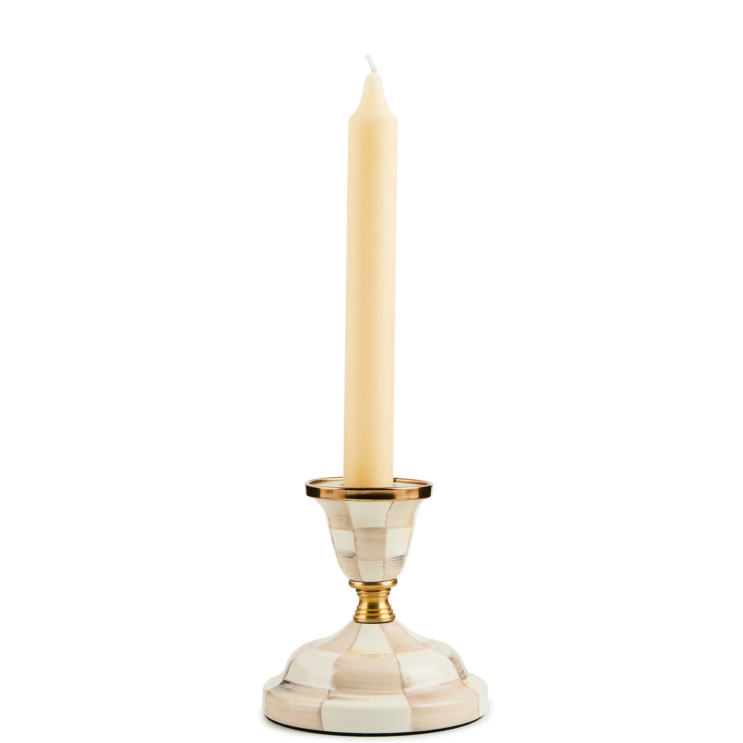 Mocha Check Short Candlestick