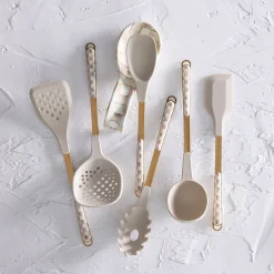 Mocha Check Spoon