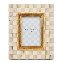 Mocha Check 4" x 6" Frame