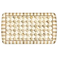 Mocha Check 20" x 36" GelPro Comfort Mat
