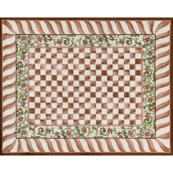 Mocha Check 8' x 10' Rug