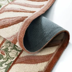 Mocha Check 5' x 8' Rug