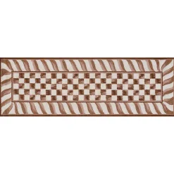 Mocha Check 2'6