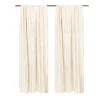 Mocha Stripe 84" Curtain Panel