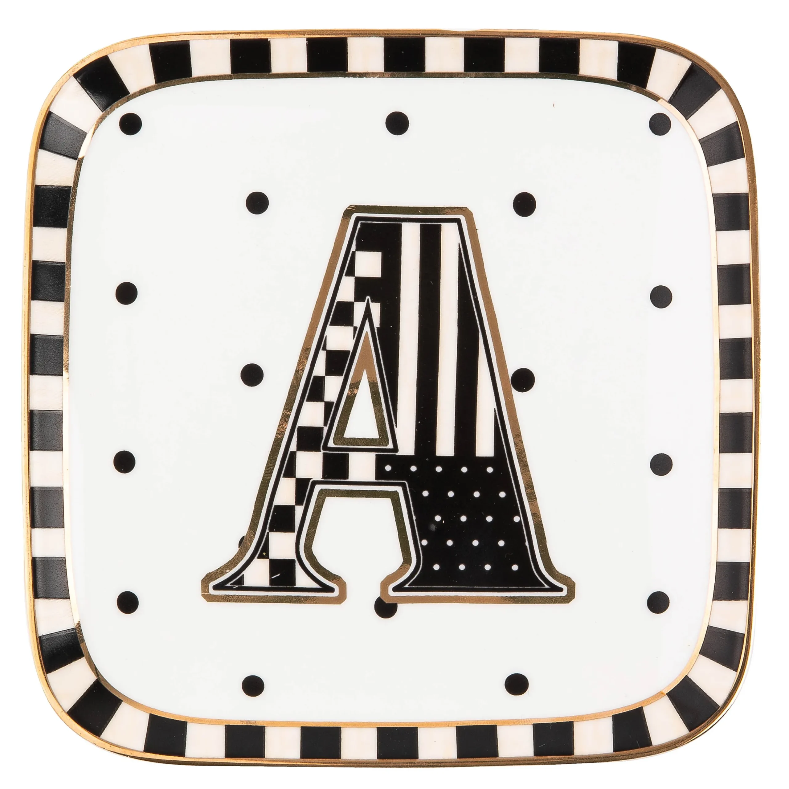 Monogram Dish - A
