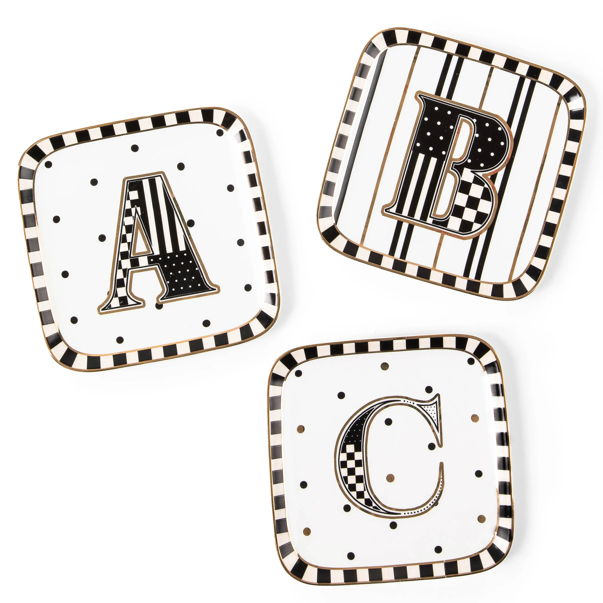 Monogram Dish - J