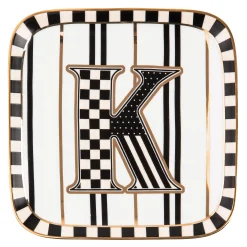 Monogram Dish - K