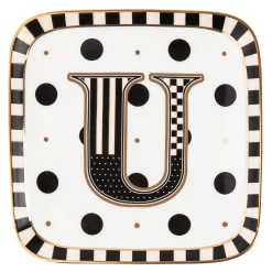 Monogram Dish - U