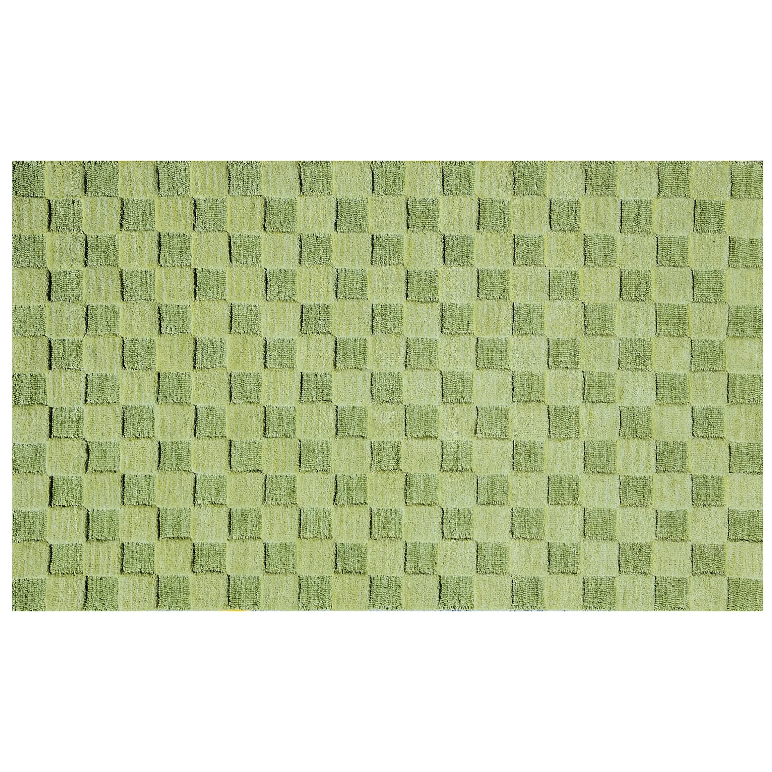Moss Checkerboard 3' x 5' Rug