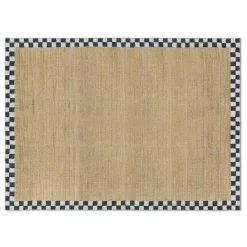 Naturals Check 8' x 10' Washable Rug