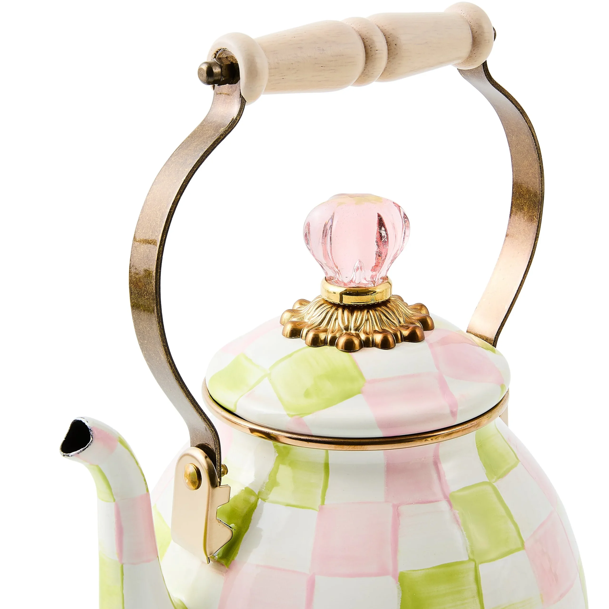 Palm Beach Check 2 Quart Tea Kettle