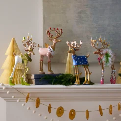 Patience Brewster Dash Away Cupid Reindeer Figure