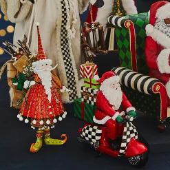 Patience Brewster Dash Away Dashing Santa Figure