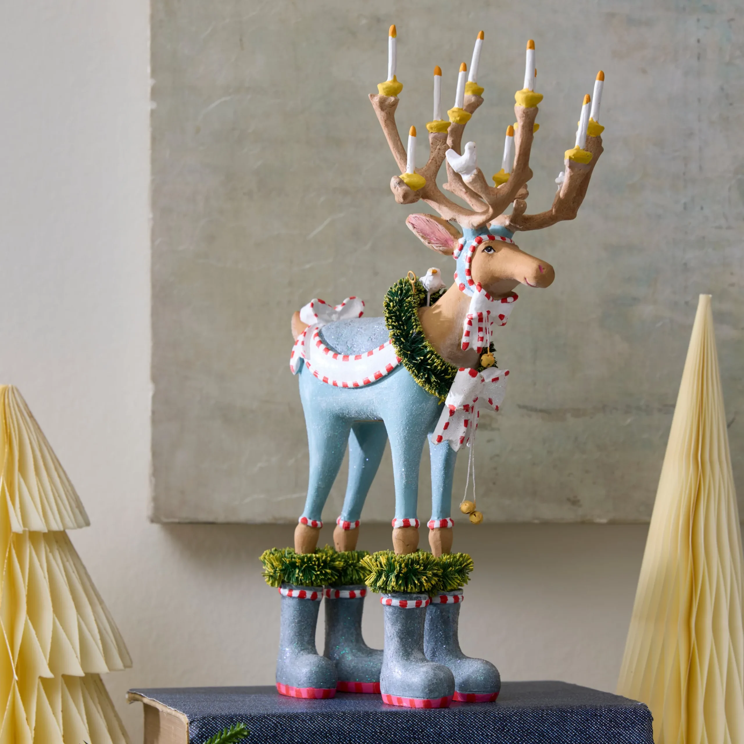 Patience Brewster Dash Away Dasher Reindeer Figure