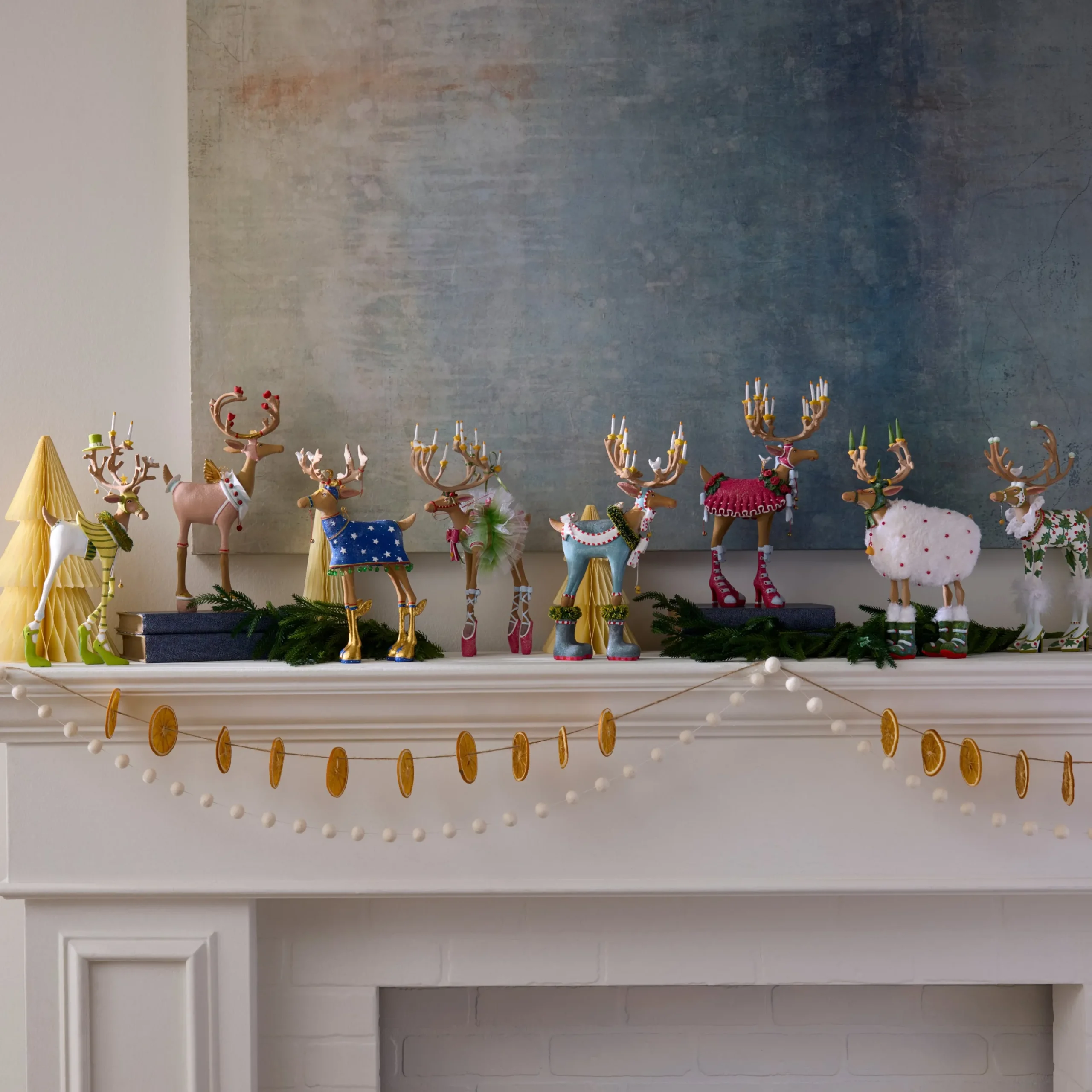 Patience Brewster Dash Away Dasher Reindeer Figure