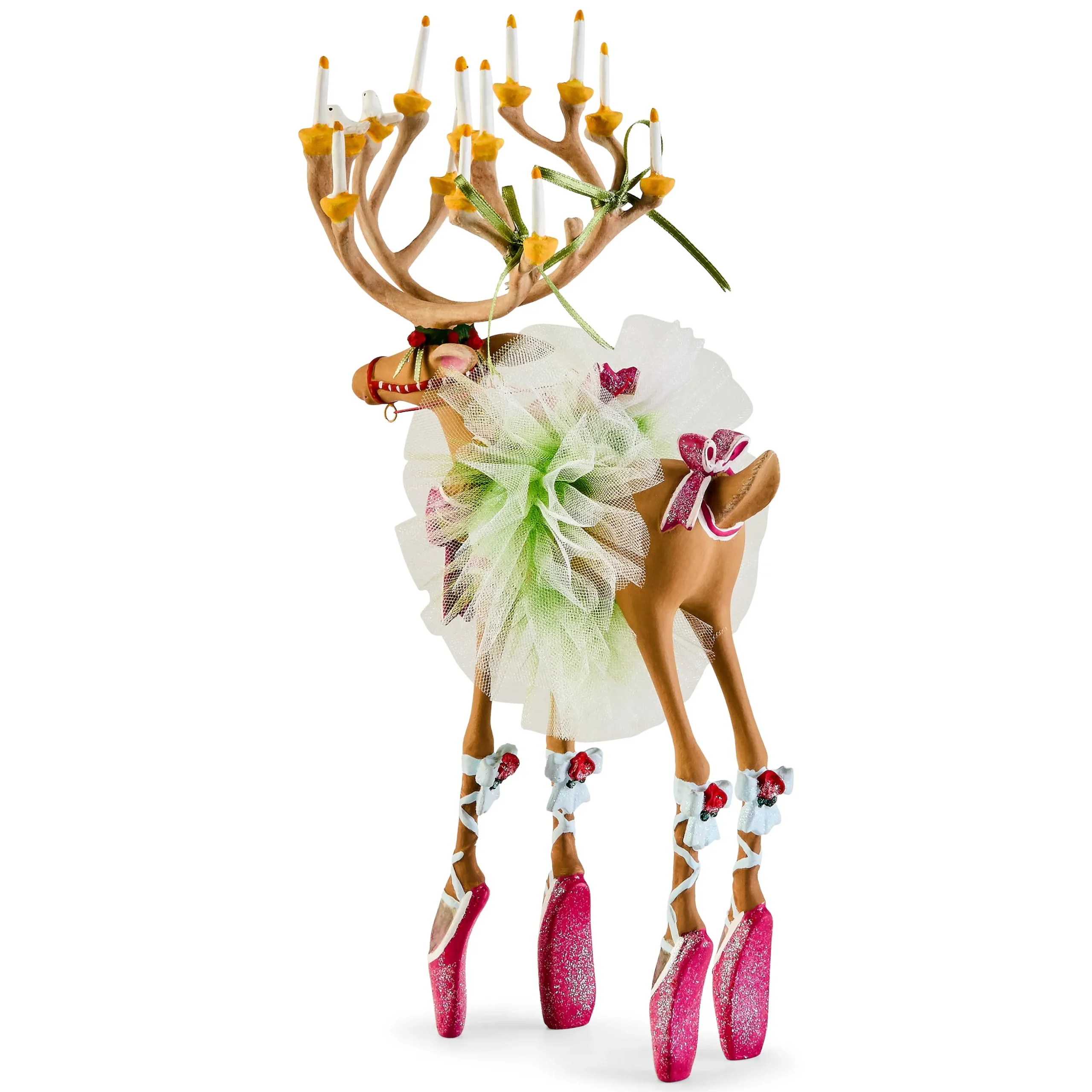 Patience Brewster Dash Away Dancer Reindeer Figure