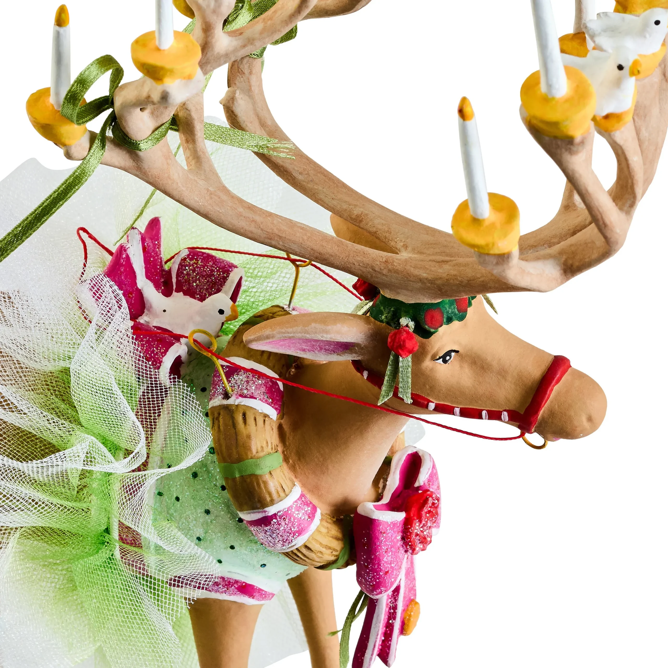 Patience Brewster Dash Away Dancer Reindeer Figure