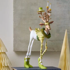 Patience Brewster Dash Away Prancer Reindeer Figure