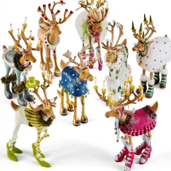 Patience Brewster Dash Away Reindeer Figure Collection