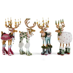Patience Brewster Dash Away Reindeer Figure Set