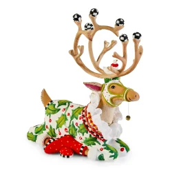 Patience Brewster Dash Away Sitting Vixen Reindeer Figure