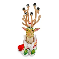 Patience Brewster Dash Away Sitting Vixen Reindeer Figure