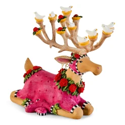 Patience Brewster Dash Away Sitting Donna Reindeer Figure