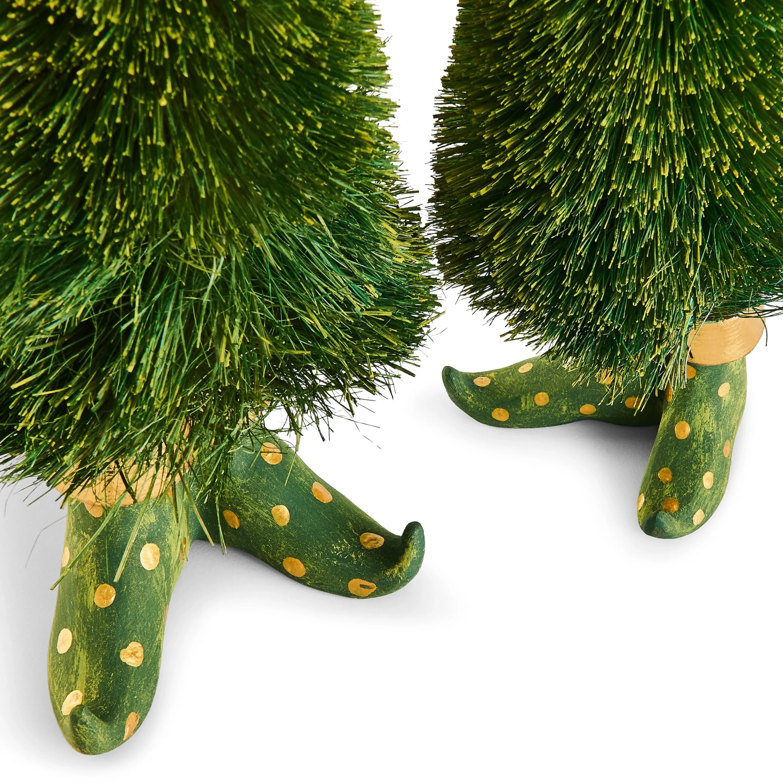 Patience Brewster Dash Away Sisal Elf Tree Figures