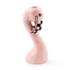 Patience Brewster Flamingo Ceramic Bud Vase