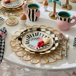 Patience Brewster Flamingo Dessert Plates, Set of 4