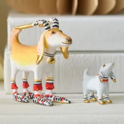 Patience Brewster Mini Nativity Nathan & Noel Goat Figures