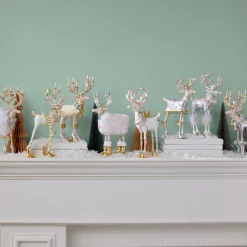 Patience Brewster Moonbeam Blitzen Reindeer Figure