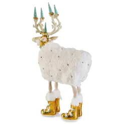 Patience Brewster Moonbeam Blitzen Reindeer Figure
