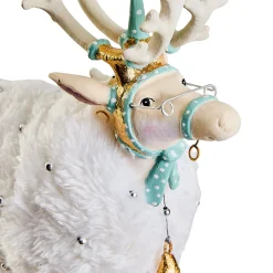 Patience Brewster Moonbeam Blitzen Reindeer Figure
