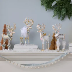Patience Brewster Moonbeam Cupid Reindeer Figure