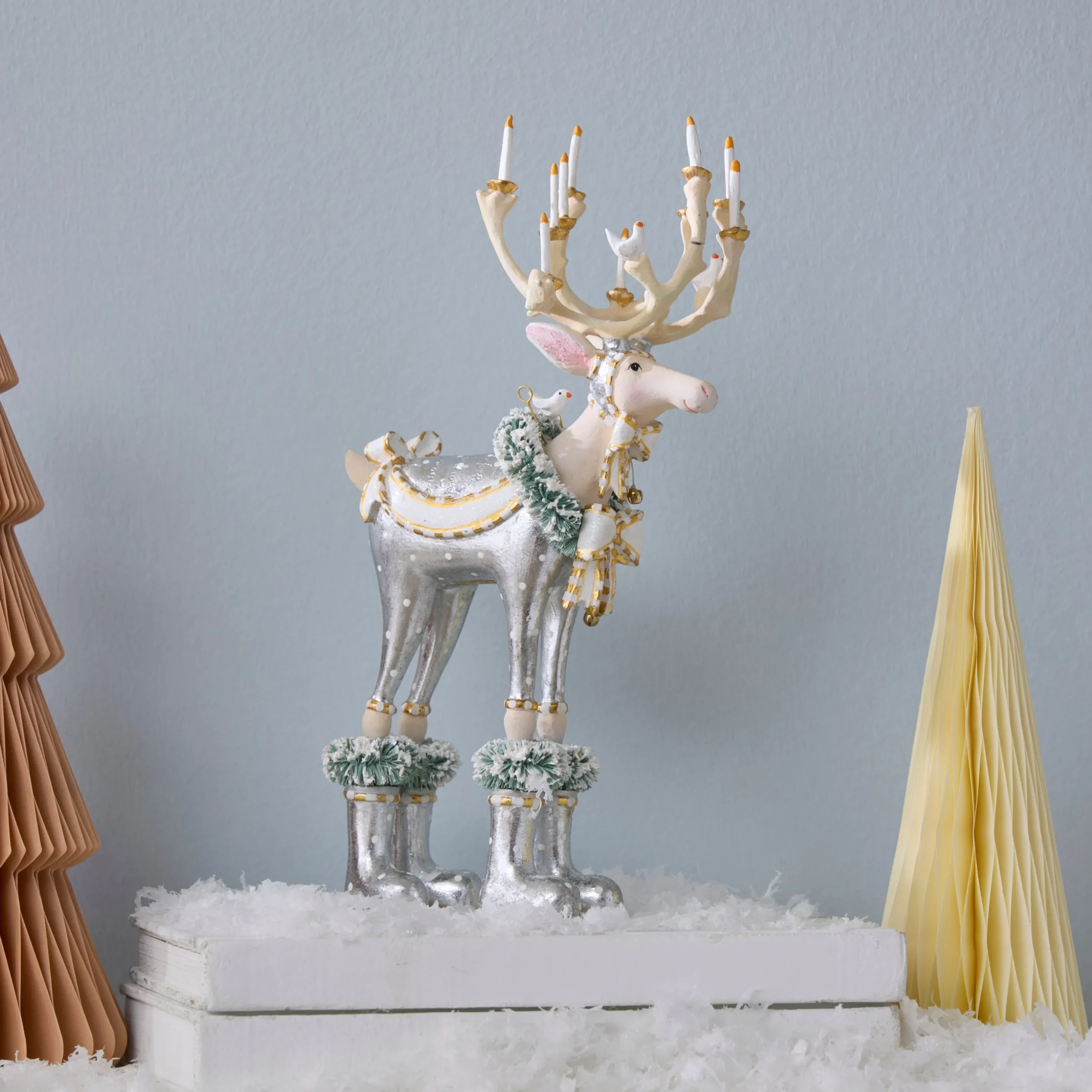 Patience Brewster Moonbeam Dasher Reindeer Figure