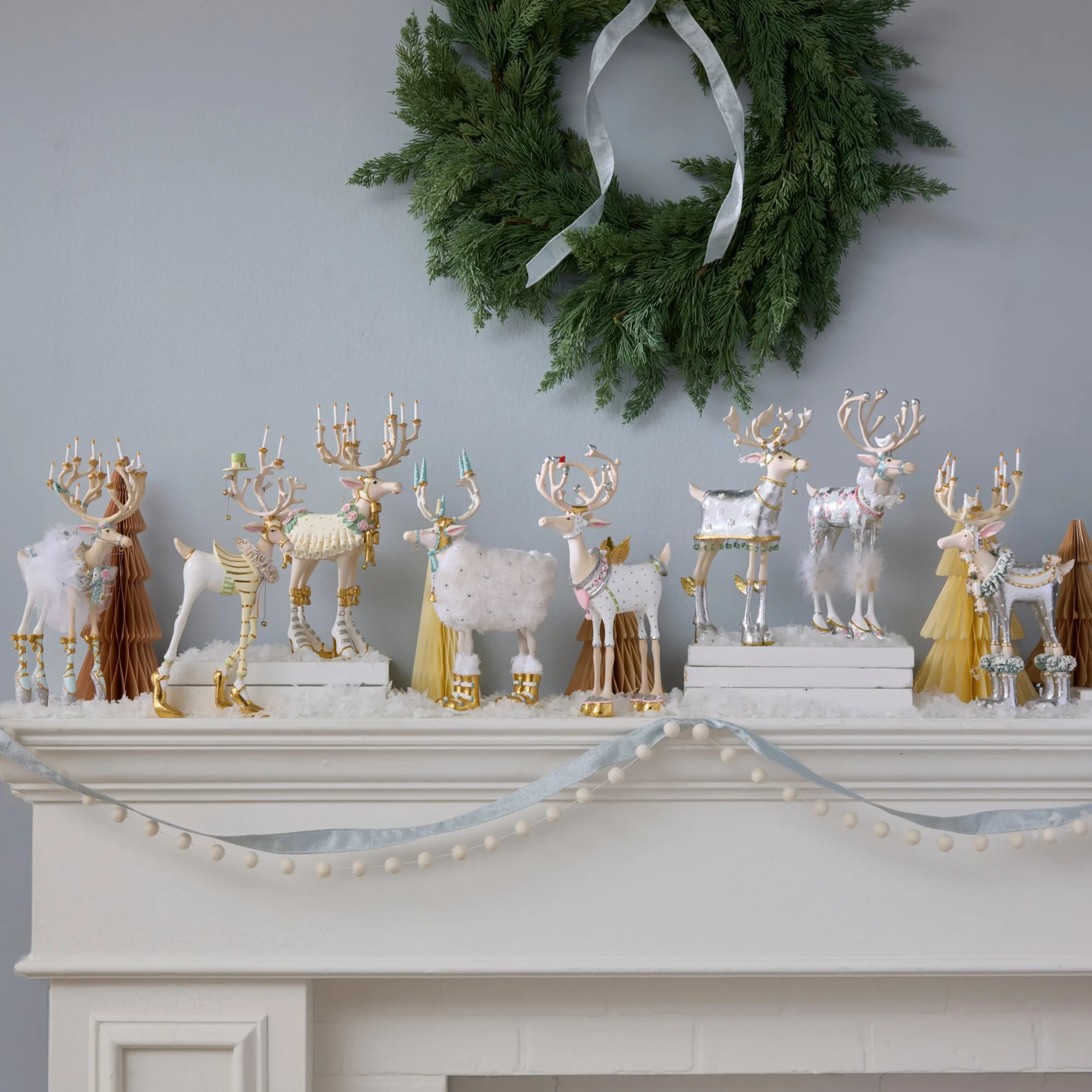 Patience Brewster Moonbeam Dasher Reindeer Figure