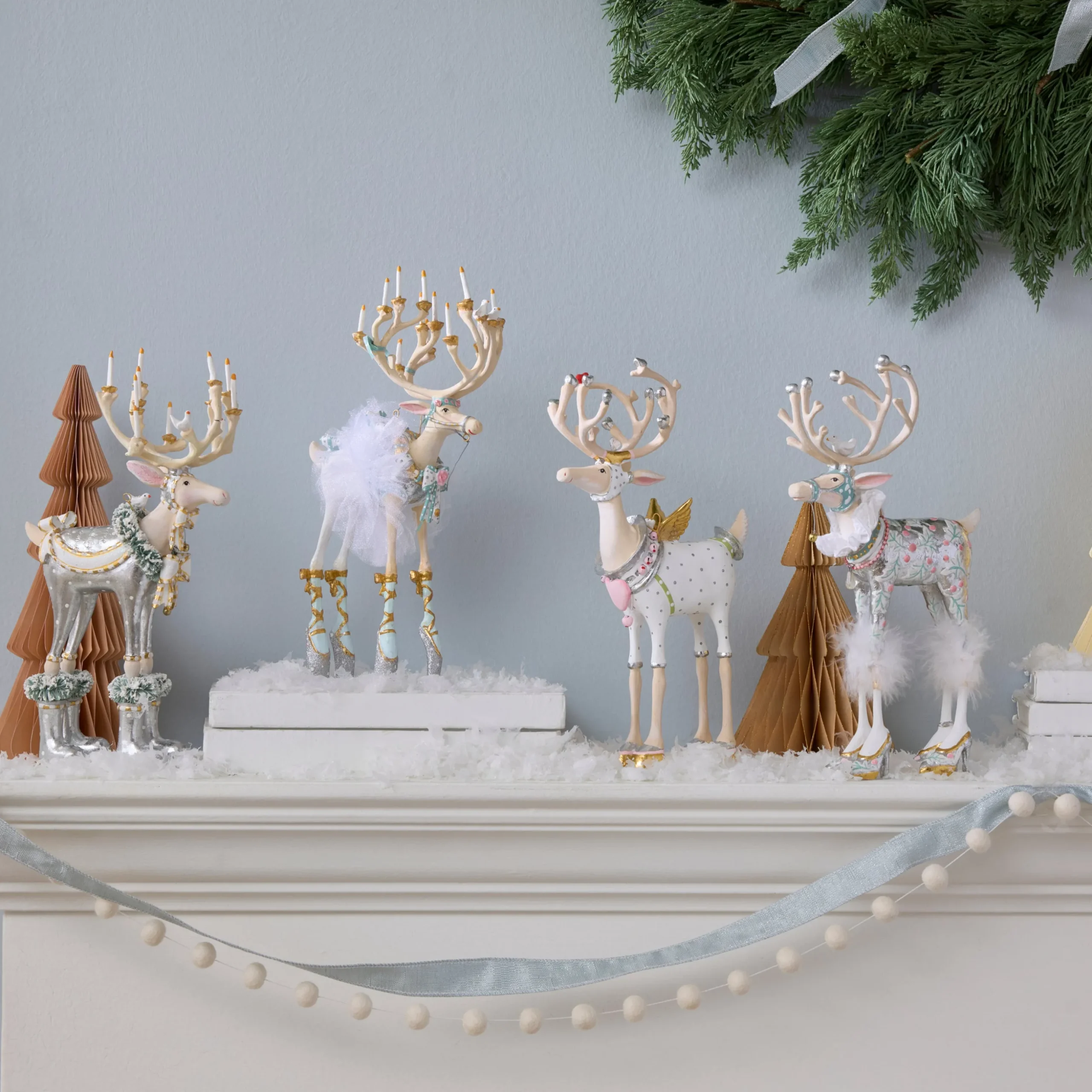 Patience Brewster Moonbeam Dasher Reindeer Figure