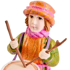 Patience Brewster Nativity Little Drummer Boy & Dog Figures